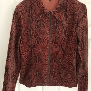 Womens Cynthia Max Velour Type Blazet